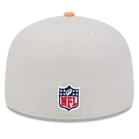 Casquette ajustée 59FIFTY historique Tampa Bay Buccaneers 2024 Sideline Historic New Era pour hommes