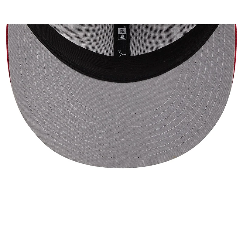Casquette ajustée à profil bas 59FIFTY pour homme New Era Stone/Red Tampa Bay Buccaneers 2023 NFL Draft