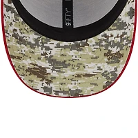 Casquette ajustée 59FIFTY Low Profile 59FIFTY des Tampa Bay Buccaneers 2023 Salute To Service New Era pour hommes