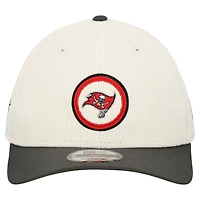 Men's New Era  Stone Tampa Bay Buccaneers  Loyal Corduroy 9SEVENTY Adjustable Hat