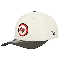 Men's New Era  Stone Tampa Bay Buccaneers  Loyal Corduroy 9SEVENTY Adjustable Hat