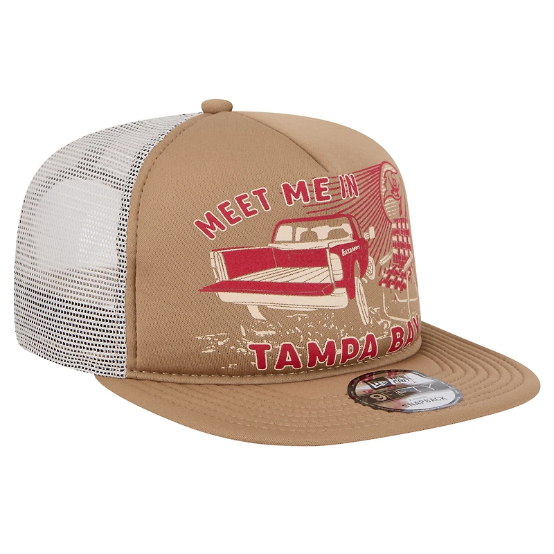 Casquette snapback Meet Me 9FIFTY des Buccaneers de Tampa Bay New Era pour hommes