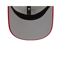 Men's New Era  White/Red Tampa Bay Buccaneers 2023 Sideline 9FORTY Adjustable Hat