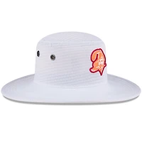 Men's New Era White Tampa Bay Buccaneers 2024 NFL Training Camp Panama Bucket Hat