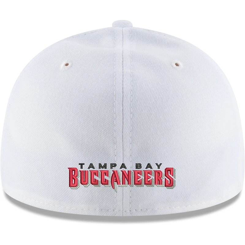 Casquette ajustée 59FIFTY pour homme Tampa Bay Buccaneers Omaha Low Profile New Era blanche