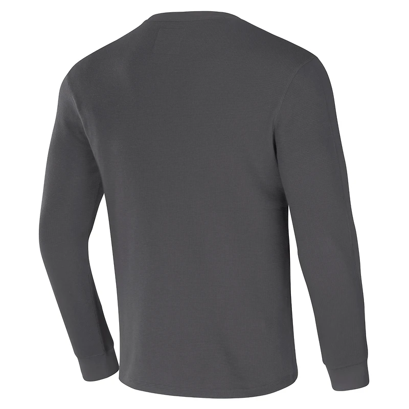 T-shirt thermique à manches longues pour homme NFL x Darius Rucker Collection by Fanatics Charcoal Tampa Bay Buccaneers