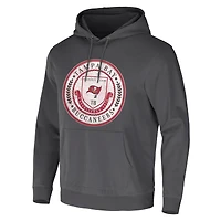 Collection NFL x Darius Rucker pour hommes par Fanatics Charcoal Tampa Bay Buccaneers Sweat à capuche délavé