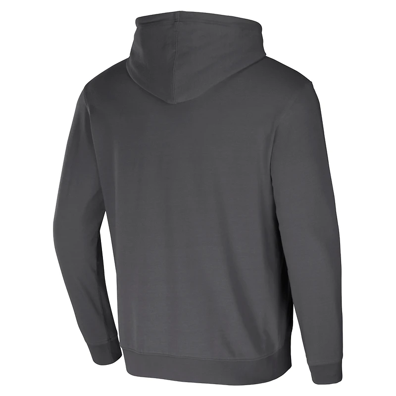 Collection NFL x Darius Rucker pour hommes par Fanatics Charcoal Tampa Bay Buccaneers Sweat à capuche délavé