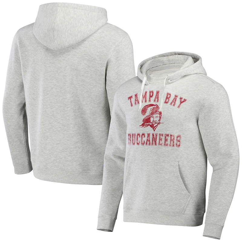 Sweat à capuche pour homme de la collection NFL x Darius Rucker Fanatics Heather Gray Tampa Bay Buccaneers Coaches
