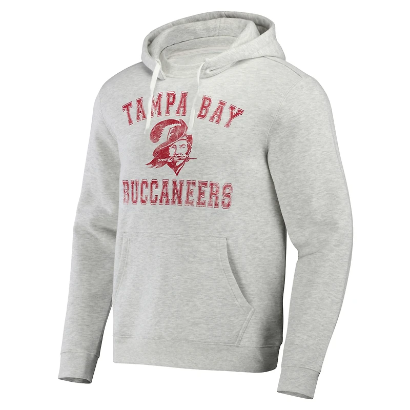 Sweat à capuche pour homme de la collection NFL x Darius Rucker Fanatics Heather Gray Tampa Bay Buccaneers Coaches