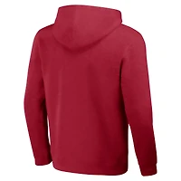 Men's NFL x Darius Rucker Collection by Fanatics Red Tampa Bay Buccaneers Coaches Pullover Hoodie