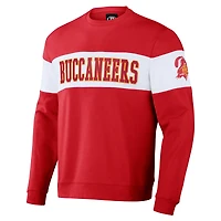 Sweat-shirt NFL x Darius Rucker pour homme, collection Fanatics, rouge, couleur de l'équipe des Tampa Bay Buccaneers et blanc