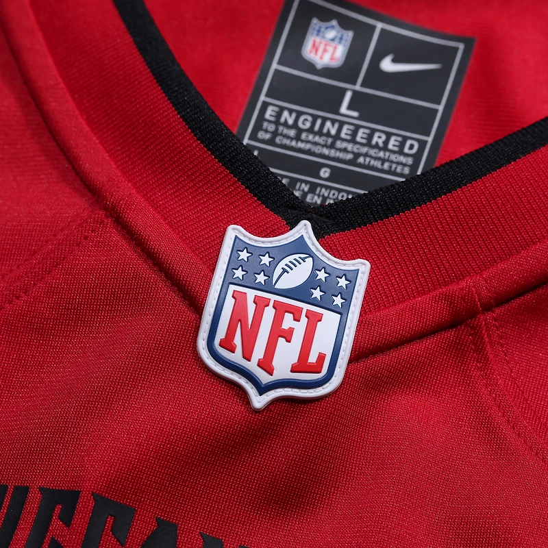 Men's Nike Adam Gotsis  Red Tampa Bay Buccaneers Team Game Jersey