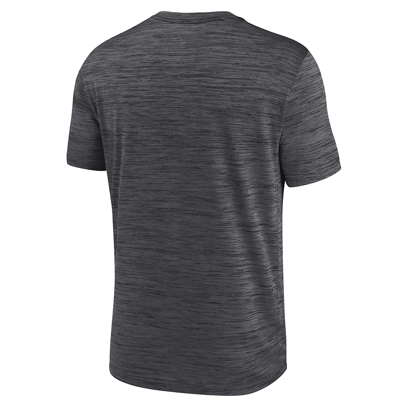 T-shirt Nike Dri-FIT Velocity Ball Carrier anthracite pour homme des Tampa Bay Buccaneers