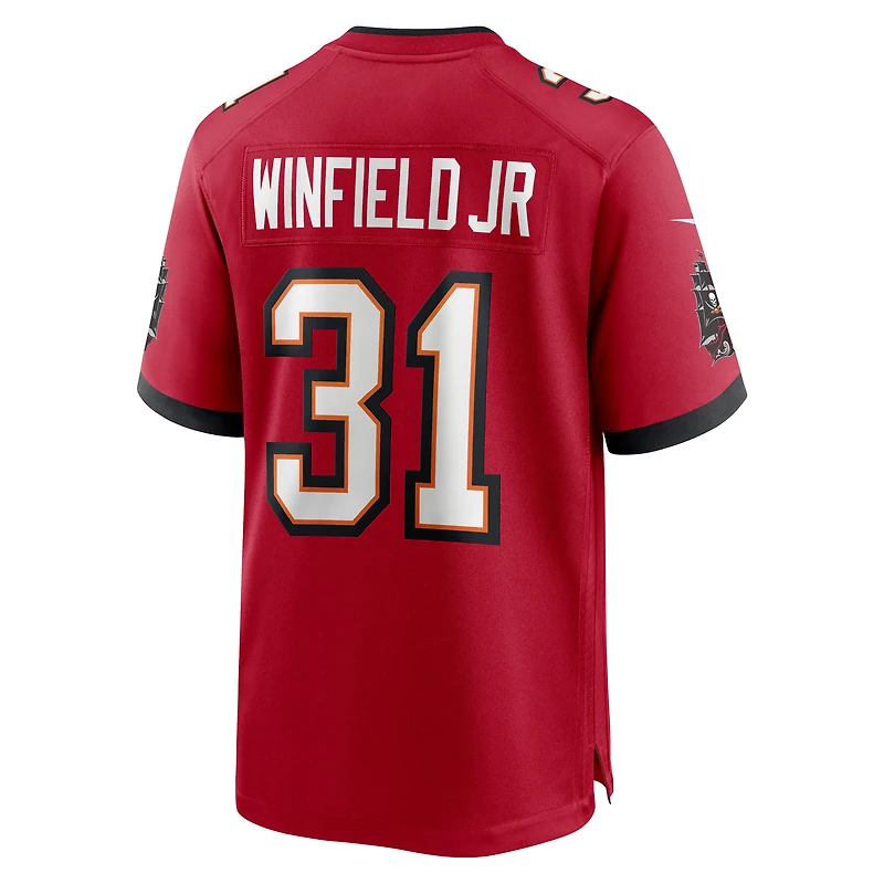 Men's Nike Antoine Winfield Jr. Red Tampa Bay Buccaneers 50th Season Team Game Jersey
