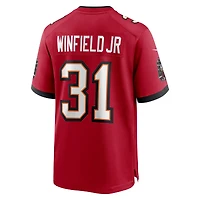 Men's Nike Antoine Winfield Jr. Red Tampa Bay Buccaneers 50th Season Team Game Jersey