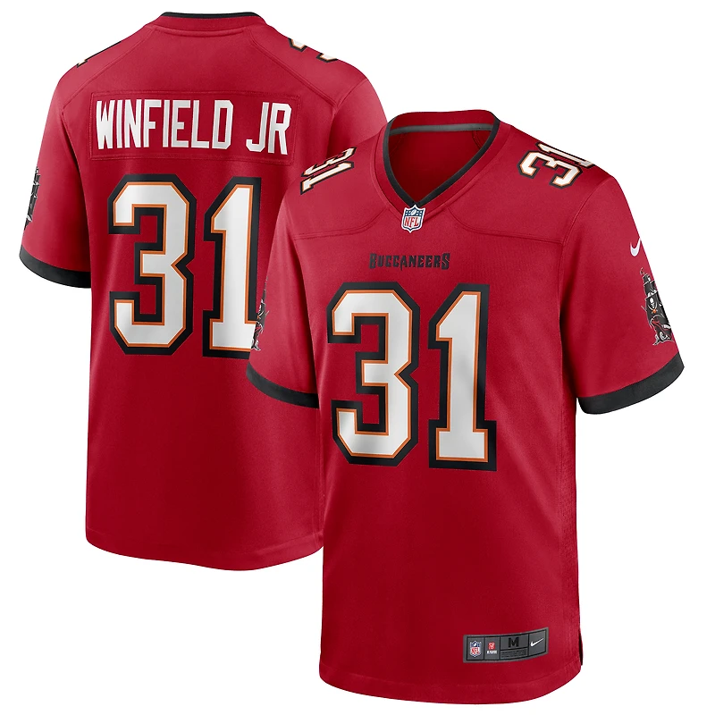 Maillot de match Nike Antoine Winfield Jr. des Tampa Bay Buccaneers pour homme, rouge