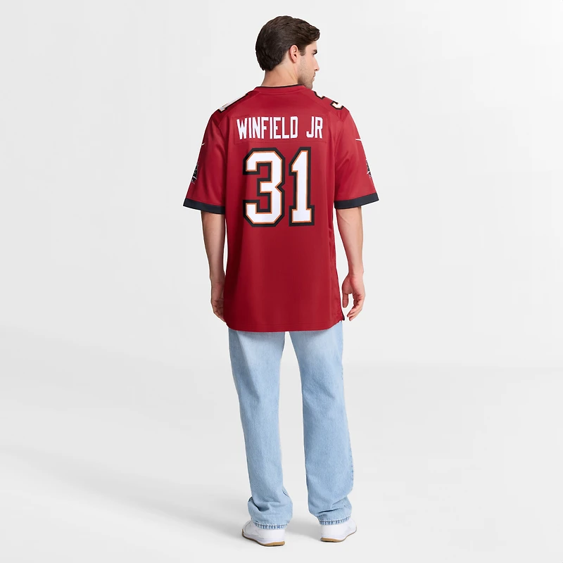 Maillot de match Nike Antoine Winfield Jr. des Tampa Bay Buccaneers pour homme, rouge