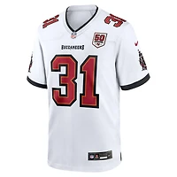 Men's Nike Antoine Winfield Jr.  White Tampa Bay Buccaneers 50th Season Patch Game Jersey