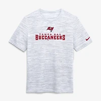 T-shirt de course Nike Ash Tampa Bay Buccaneers Velocity Endurance Run Dri-FIT pour homme