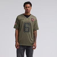 Men's Nike Baker Mayfield Olive Tampa Bay Buccaneers 2025 Salute to Service Limited Jersey