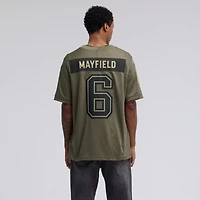 Men's Nike Baker Mayfield Olive Tampa Bay Buccaneers 2025 Salute to Service Limited Jersey