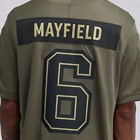 Men's Nike Baker Mayfield Olive Tampa Bay Buccaneers 2025 Salute to Service Limited Jersey