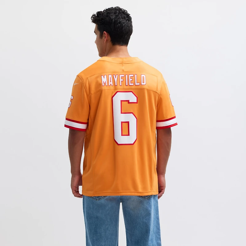 Men's Nike Baker Mayfield Orange Tampa Bay Buccaneers 2nd Alternate Vapor F.U.S.E. Limited Jersey