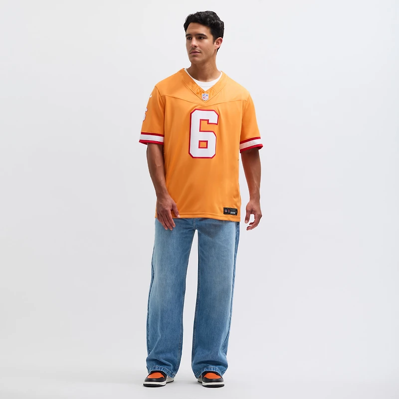 Men's Nike Baker Mayfield Orange Tampa Bay Buccaneers 2nd Alternate Vapor F.U.S.E. Limited Jersey