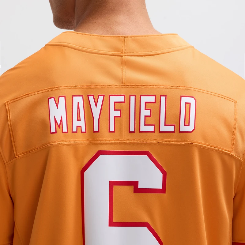 Men's Nike Baker Mayfield Orange Tampa Bay Buccaneers 2nd Alternate Vapor F.U.S.E. Limited Jersey