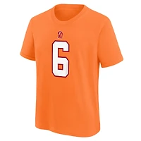 Men's Nike Baker Mayfield Orange Tampa Bay Buccaneers Player Name & Number T-Shirt