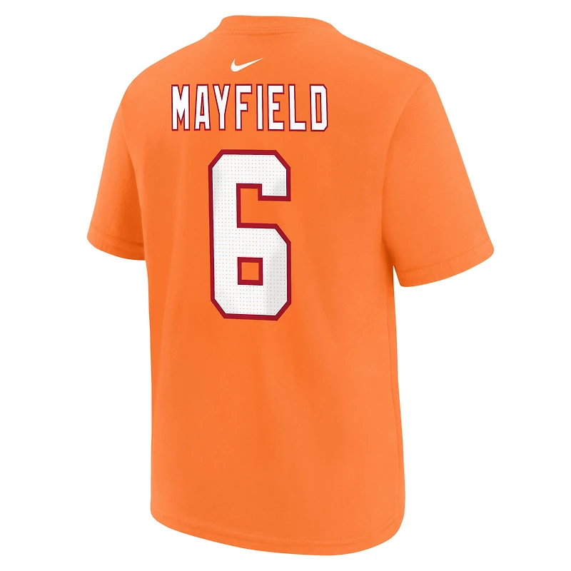 Men's Nike Baker Mayfield Orange Tampa Bay Buccaneers Player Name & Number T-Shirt