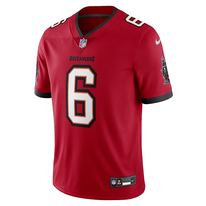 Maillot Nike Baker Mayfield rouge Tampa Bay Buccaneers Vapor Untouchable Limited pour homme