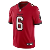 Maillot Nike Baker Mayfield rouge Tampa Bay Buccaneers Vapor Untouchable Limited pour homme