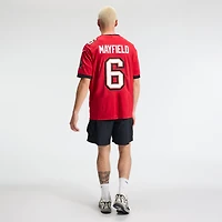 Maillot Nike Baker Mayfield rouge Tampa Bay Buccaneers Vapor Untouchable Limited pour homme