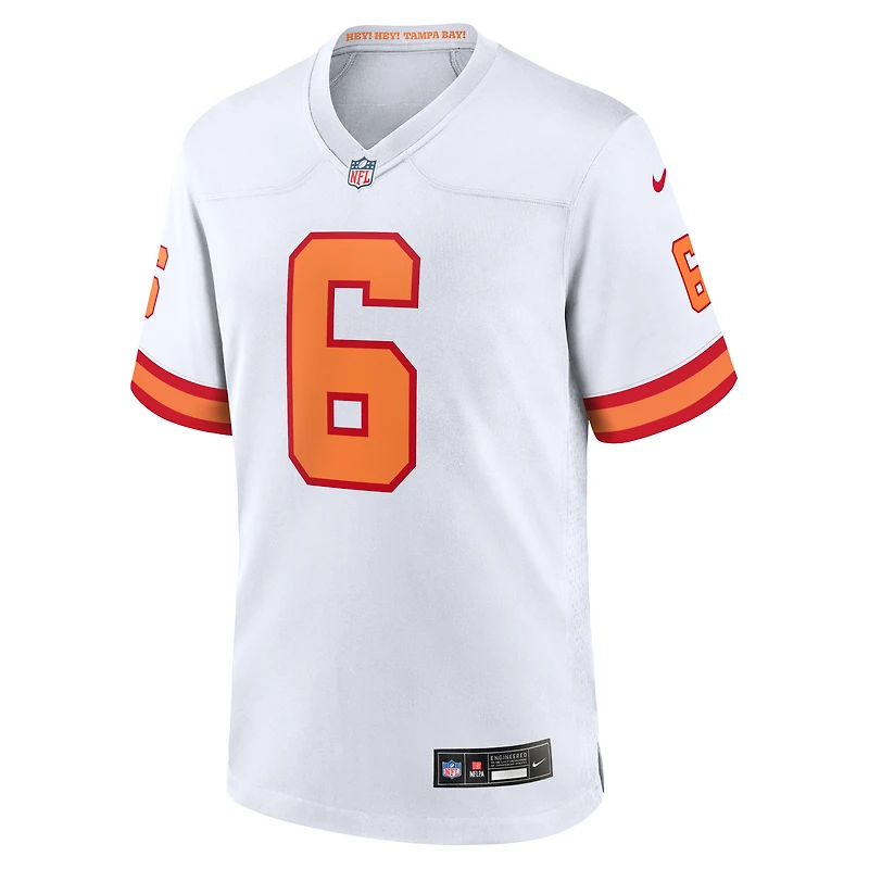 Men's Nike Baker Mayfield White '76 Tampa Bay Buccaneers  Player Game Jersey
