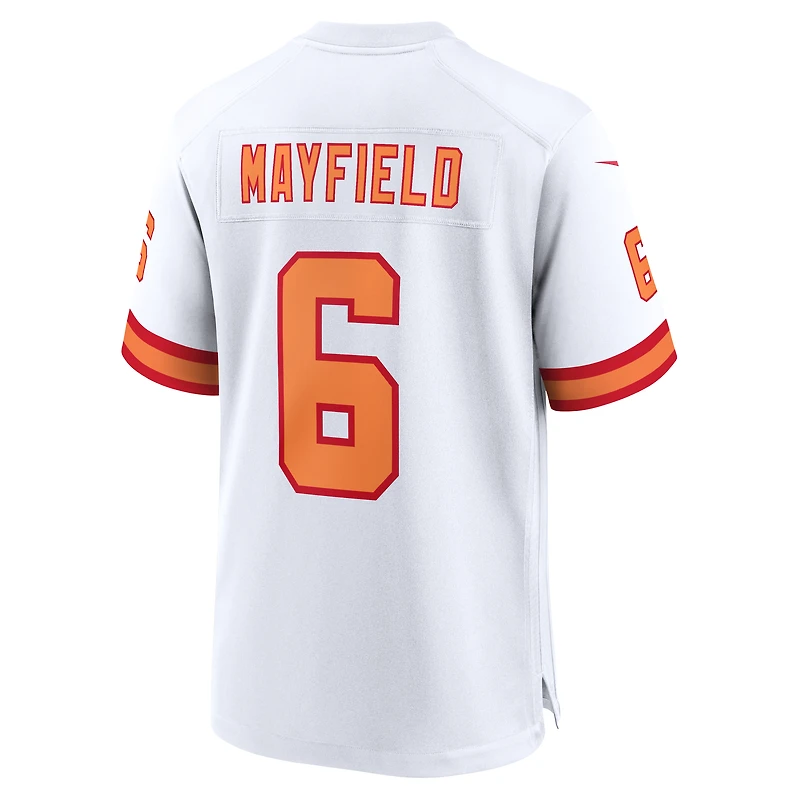 Men's Nike Baker Mayfield White '76 Tampa Bay Buccaneers  Player Game Jersey