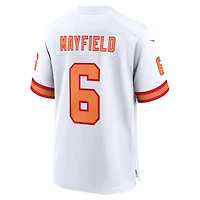 Men's Nike Baker Mayfield White '76 Tampa Bay Buccaneers  Player Game Jersey