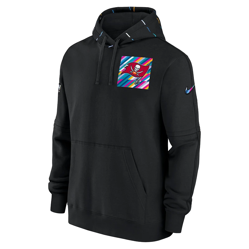 Men's Nike Black Tampa Bay Buccaneers 2023 NFL Crucial Catch Club Pullover Hoodie
