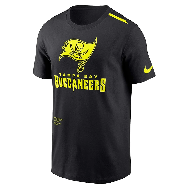 Men's Nike Black Tampa Bay Buccaneers Volt Performance T-Shirt