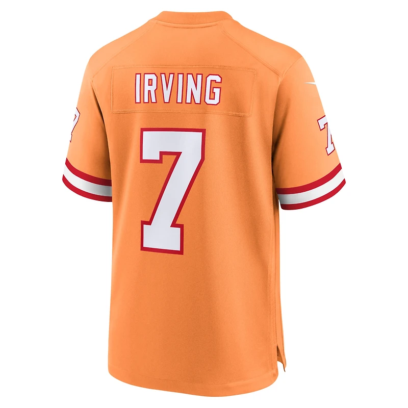 Men's Nike Bucky Irving Creamsicle  Tampa Bay Buccaneers 50th Season Game Jersey