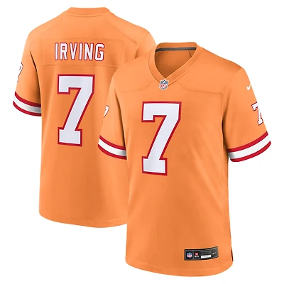 Maillot de match Nike Bucky Irving blanc des Buccaneers Tampa Bay pour homme