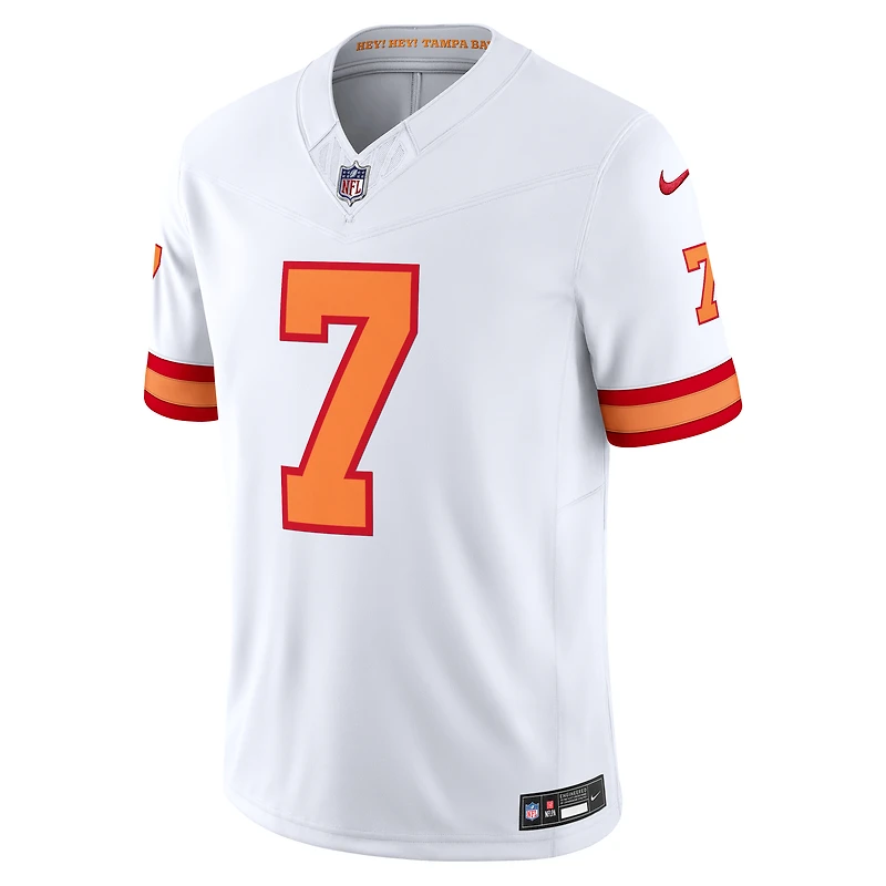 Men's Nike Bucky Irving White '76 Tampa Bay Buccaneers Vapor F.U.S.E. Player Limited Jersey