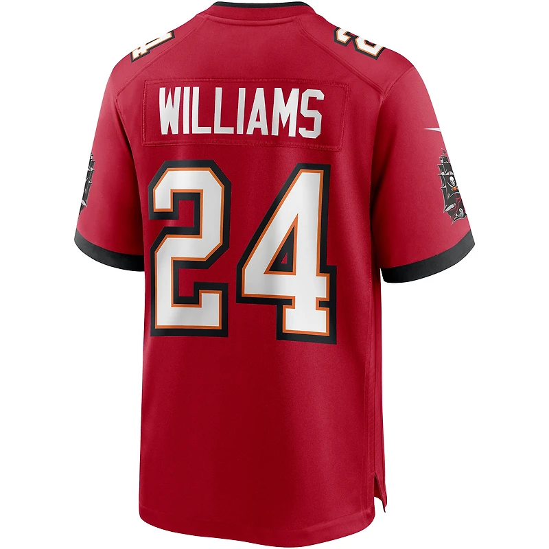 Men's Nike Cadillac Williams Red Tampa Bay Buccaneers Game Retired Player Jersey