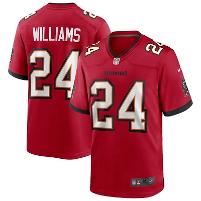 Men's Nike Cadillac Williams Red Tampa Bay Buccaneers Game Retired Player Jersey