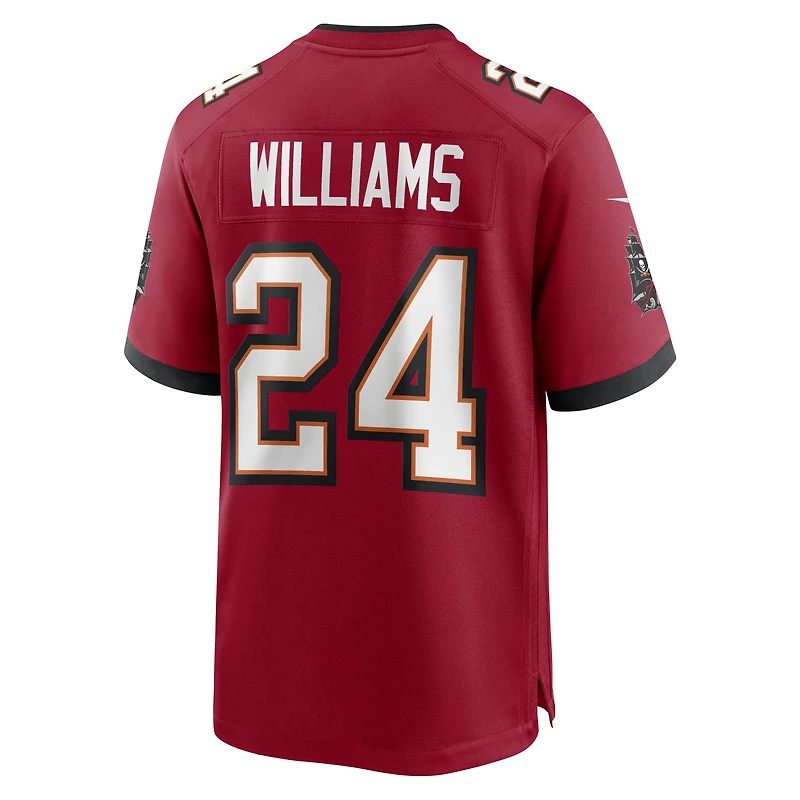 Men's Nike Cadillac Williams Red Tampa Bay Buccaneers Game Retired Player Jersey