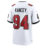 Men's Nike Calijah Kancey  White Tampa Bay Buccaneers Game Jersey