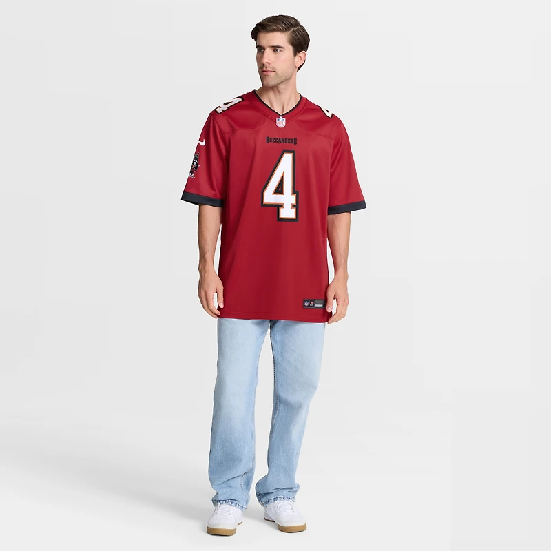 Maillot de joueur match Nike Chase McLaughlin des Tampa Bay Buccaneers pour homme, rouge