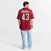 Maillot de match Nike Chris Braswell rouge des Buccaneers Tampa Bay pour homme