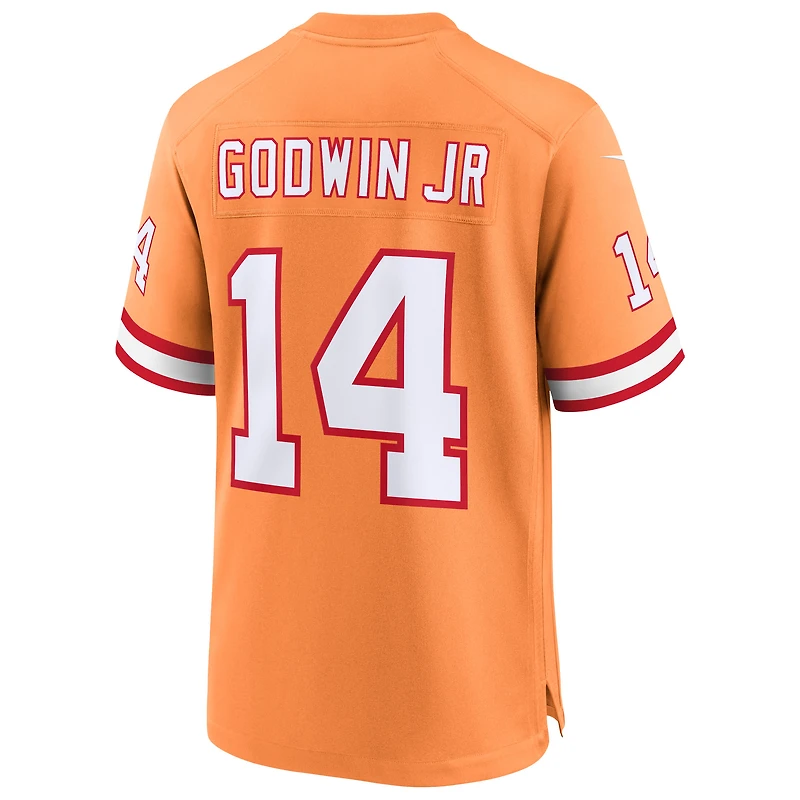Men's Nike Chris Godwin Jr. Creamsicle  Tampa Bay Buccaneers 50th Season Game Jersey